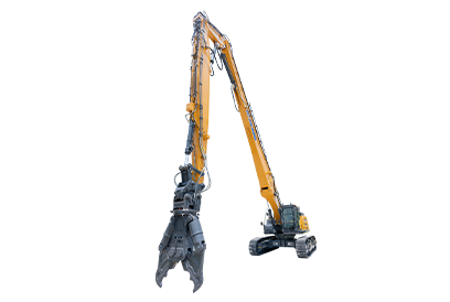 Demolition excavator